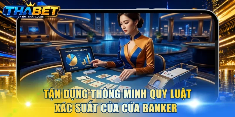 Nằm Lòng Kỹ Năng Chơi Baccarat THABET Tăng 92% Tỷ Lệ Thắng 3 Tận dụng thông minh quy luật xác suất của cửa Banker